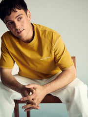 | Tom Daley Graphic-Print T-Shirt Yellow | Mens