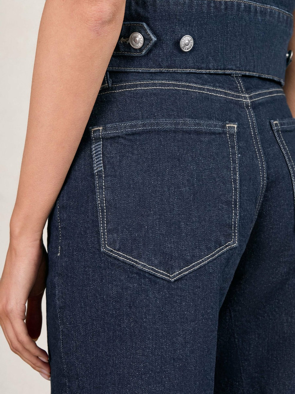 Paige Denim Bermuda Shorts Navy | Womens
