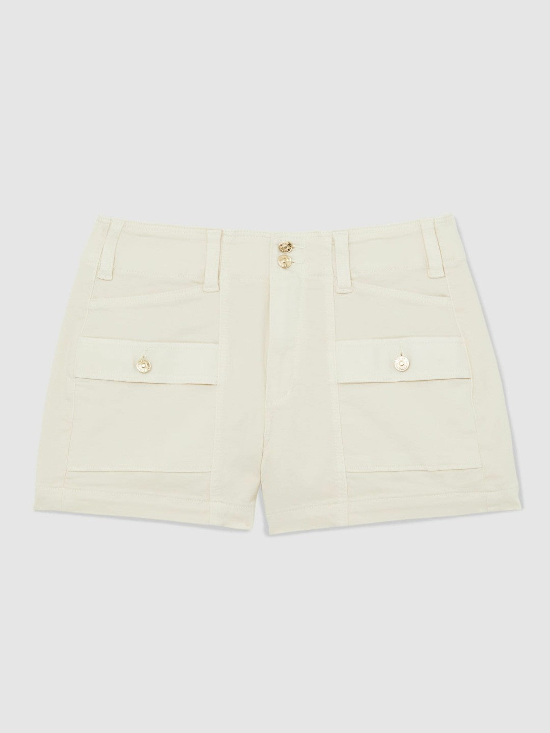 Paige Cargo Shorts Cream | Womens
