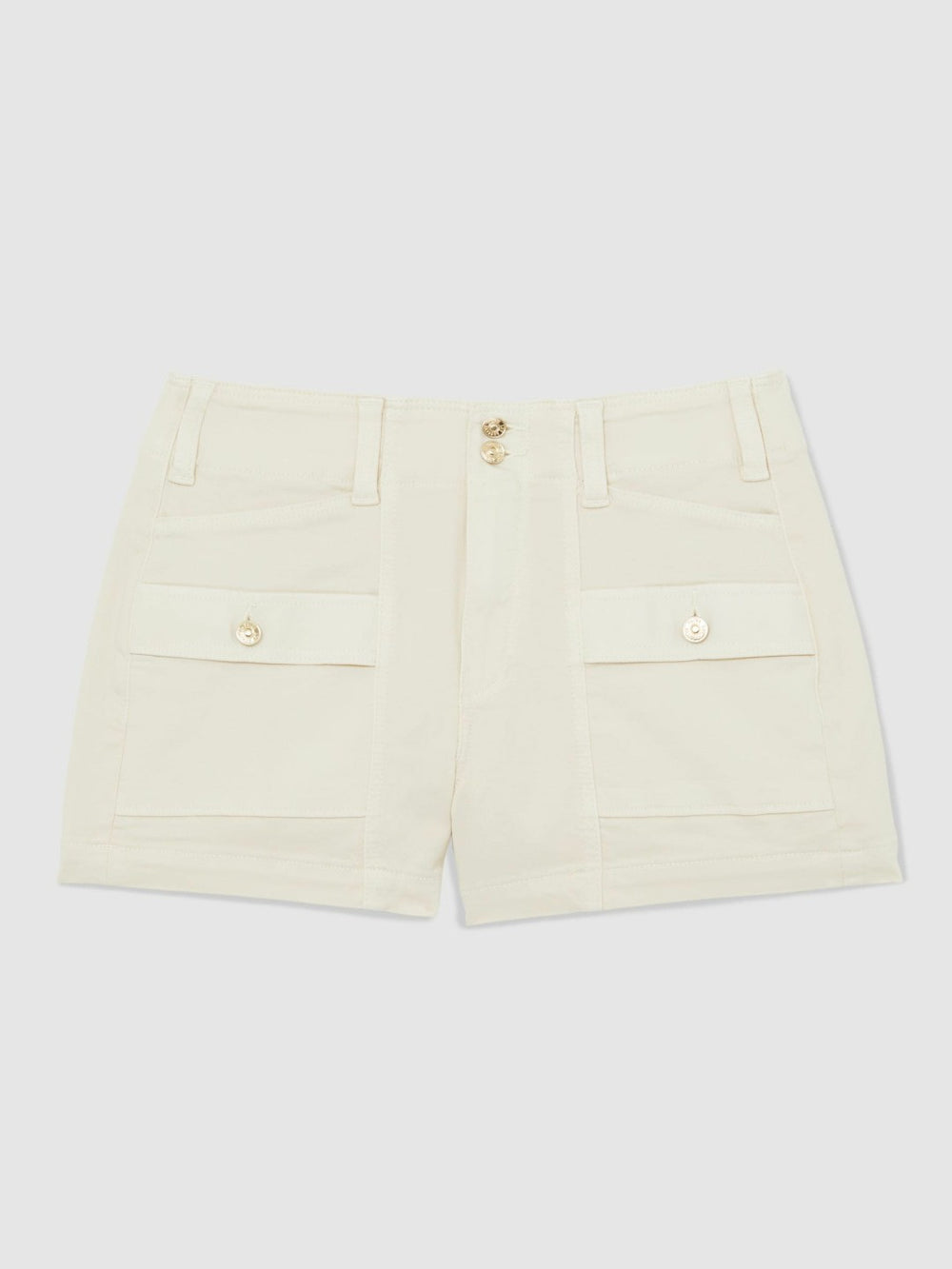 Paige Cargo Shorts Cream | Womens