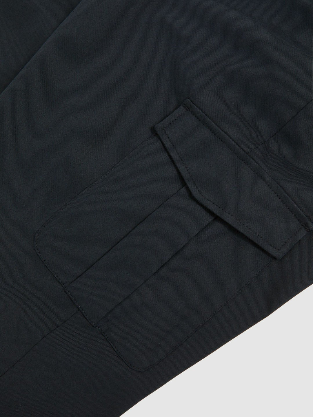 Cotton-Lyocell Cargo Trousers Navy | Mens
