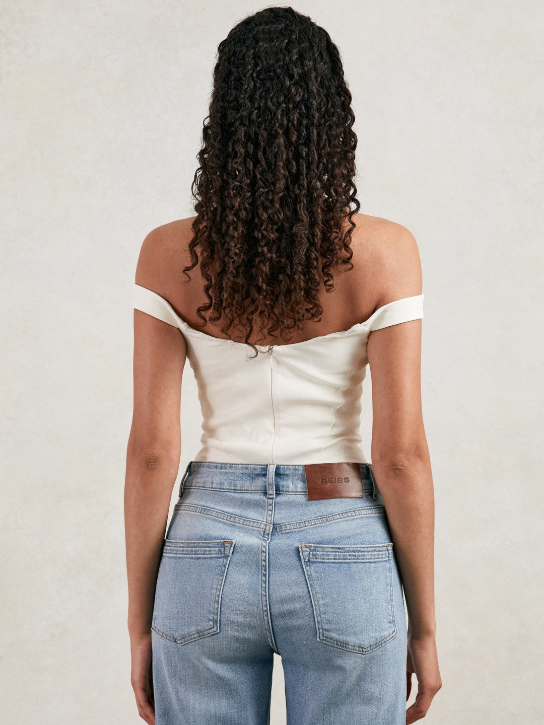 Scuba Corset Bodysuit White | Womens