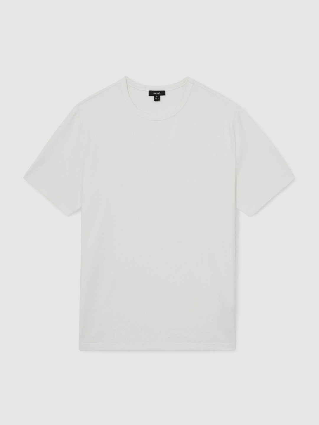 Stretch-Cotton Crew-Neck T-Shirt White | Mens