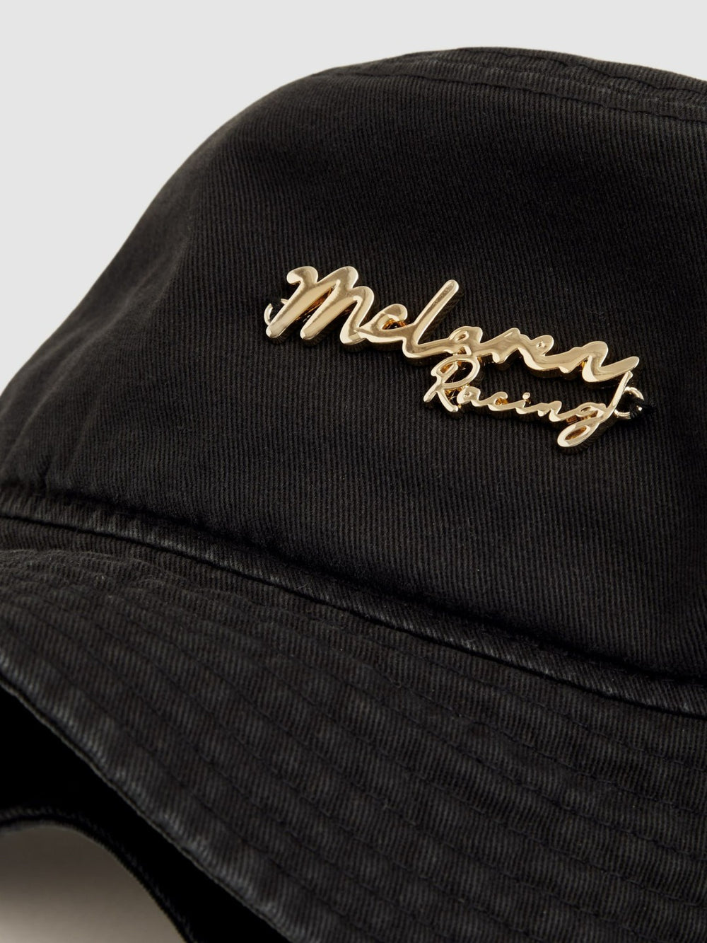 Unisex Fit McLaren Racing Cotton Bucket Hat Black | Mens