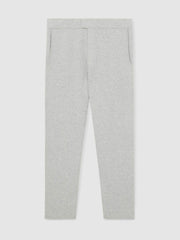 Tapered Knitted Trousers Soft Grey | Mens
