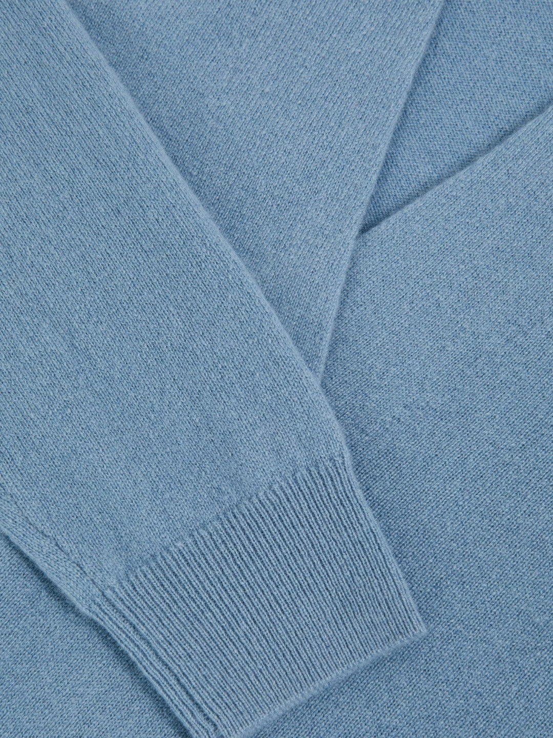 Cashmere V-Neck Jumper Blue | Womens