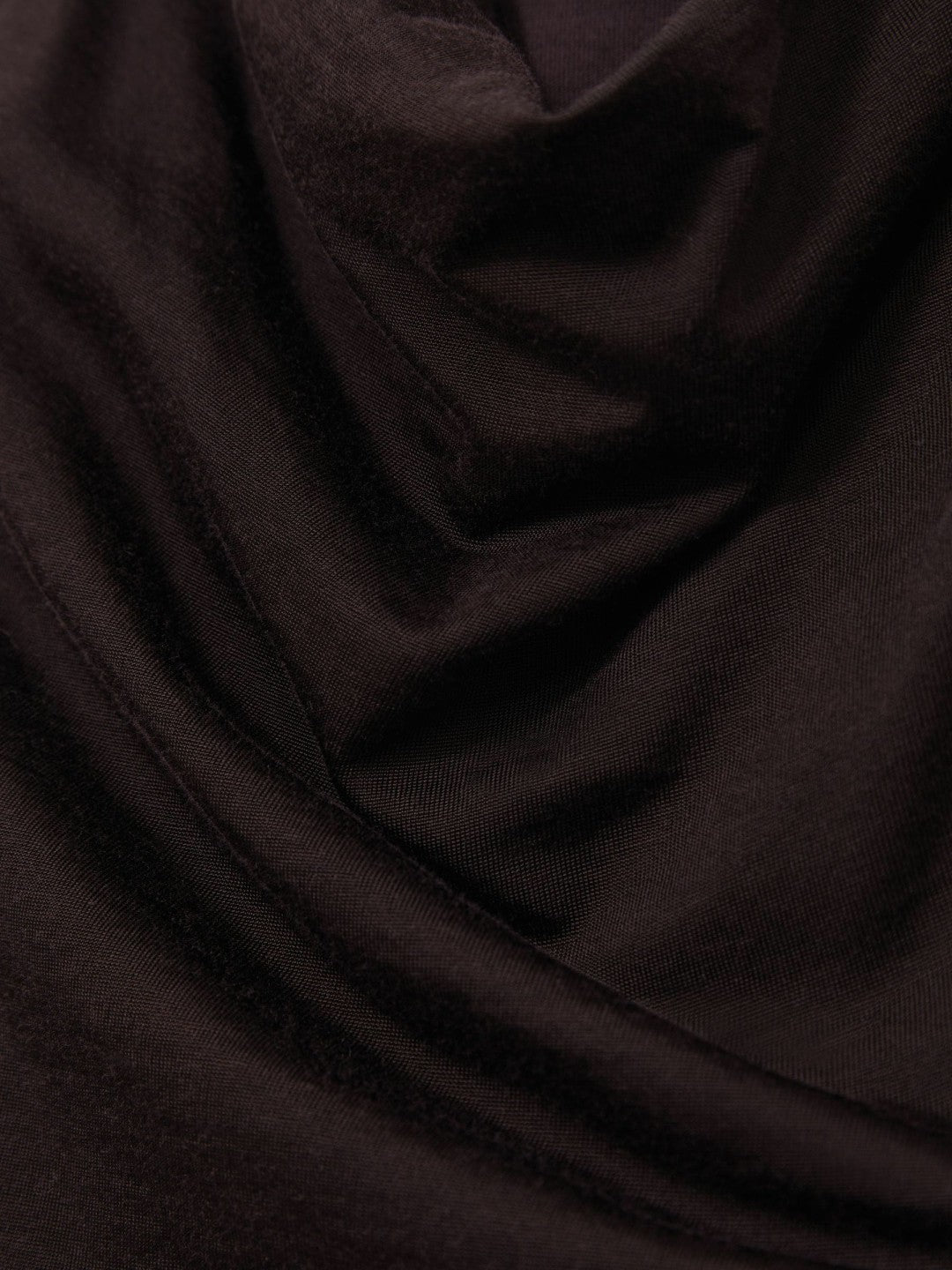 Cotton-Blend Cowl-Neck Sleeveless Top Plum Purple | Womens