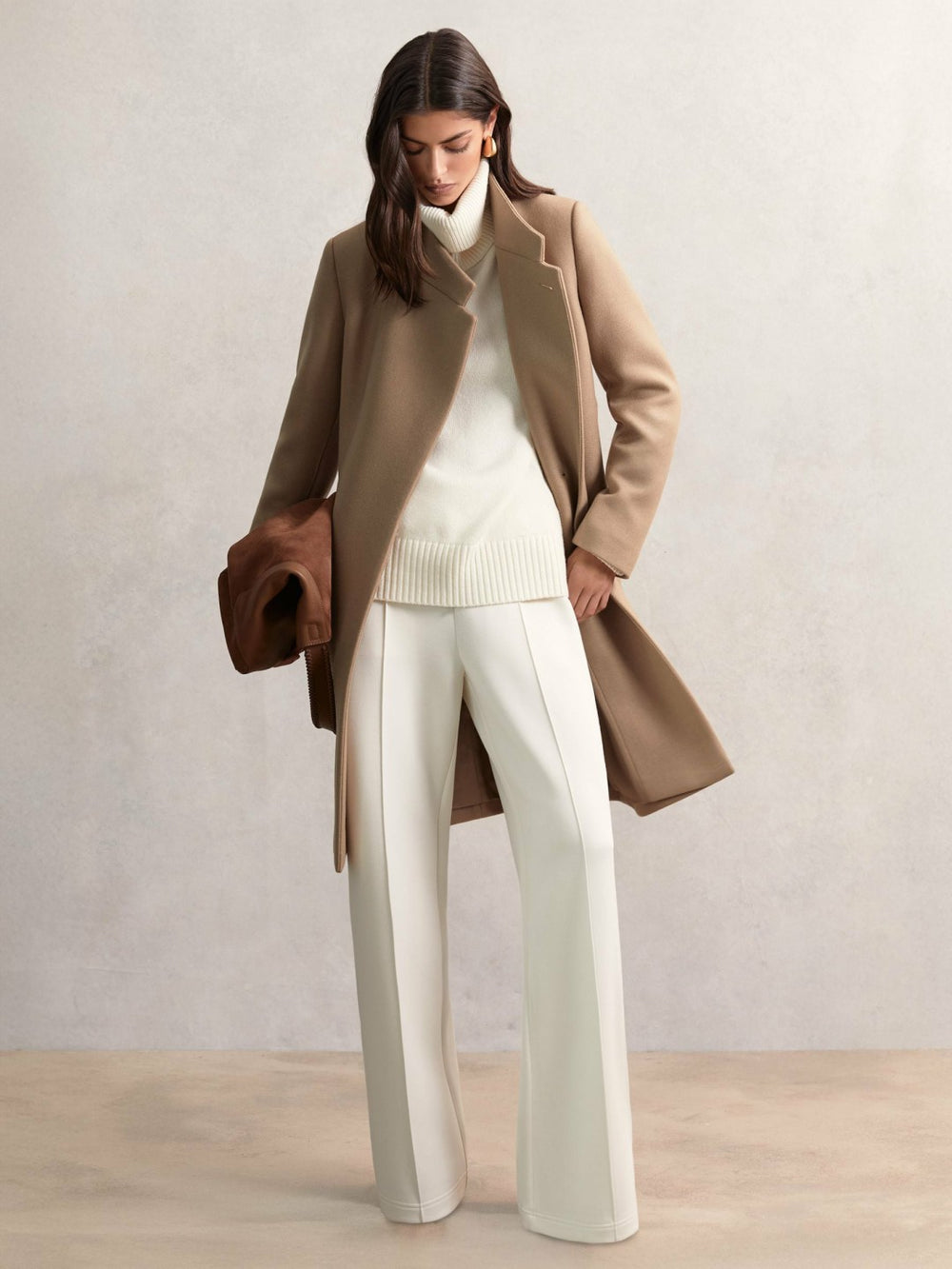 Petite Coat Camel | Womens
