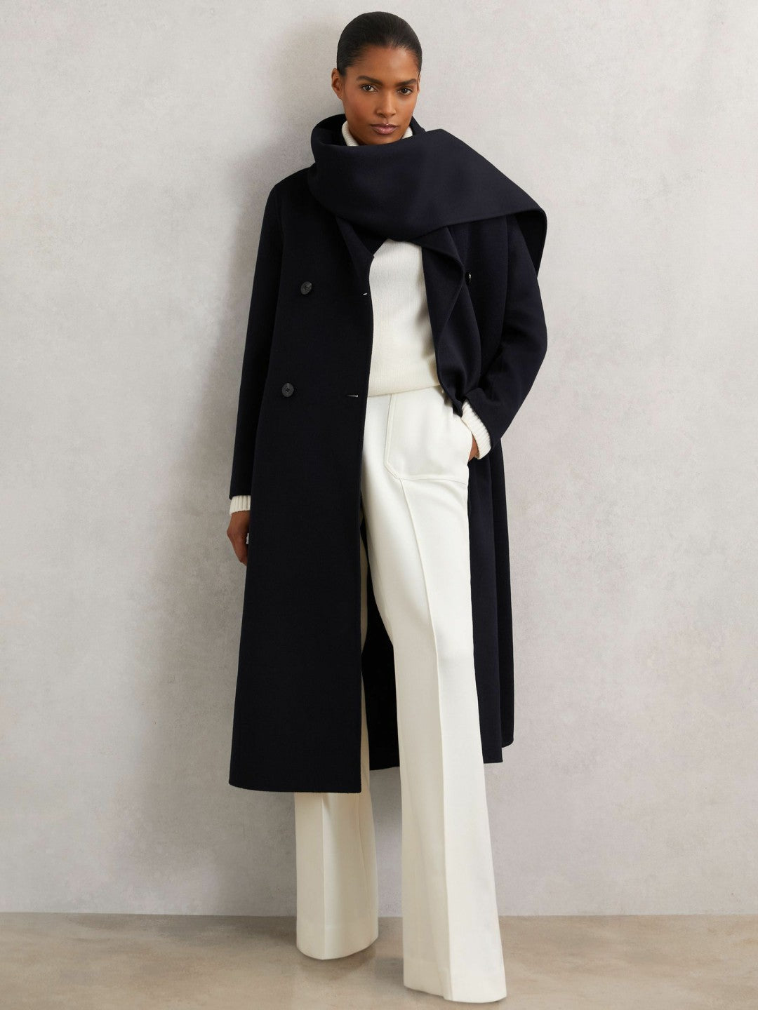 Coat Navy | Womens