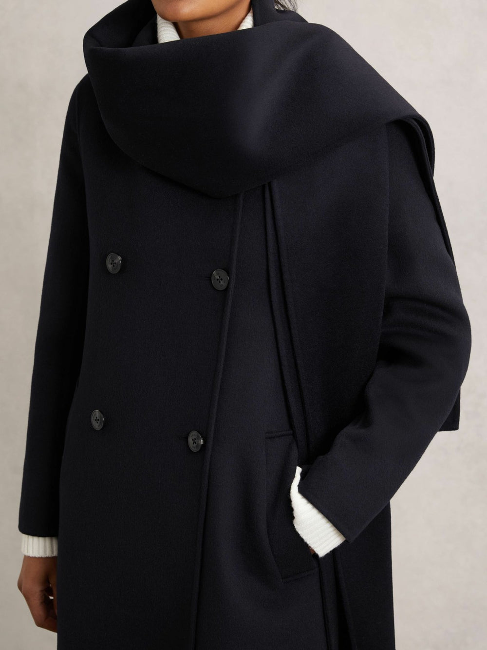 Coat Navy | Womens
