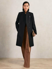 Petite Coat Black | Womens