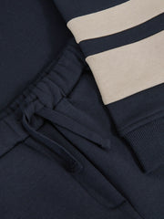 Cotton-Blend Joggers and Hoodie Set Navy | Children