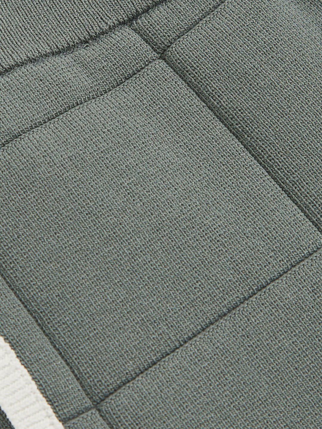 3-9 yrs Tipped Knit Stitch-Detail Shorts Dark Sage Green | Children