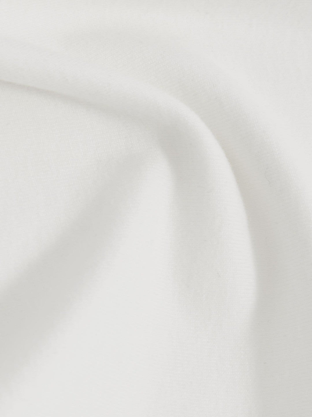 Stretch Cotton V-Neck T-Shirt White | Womens