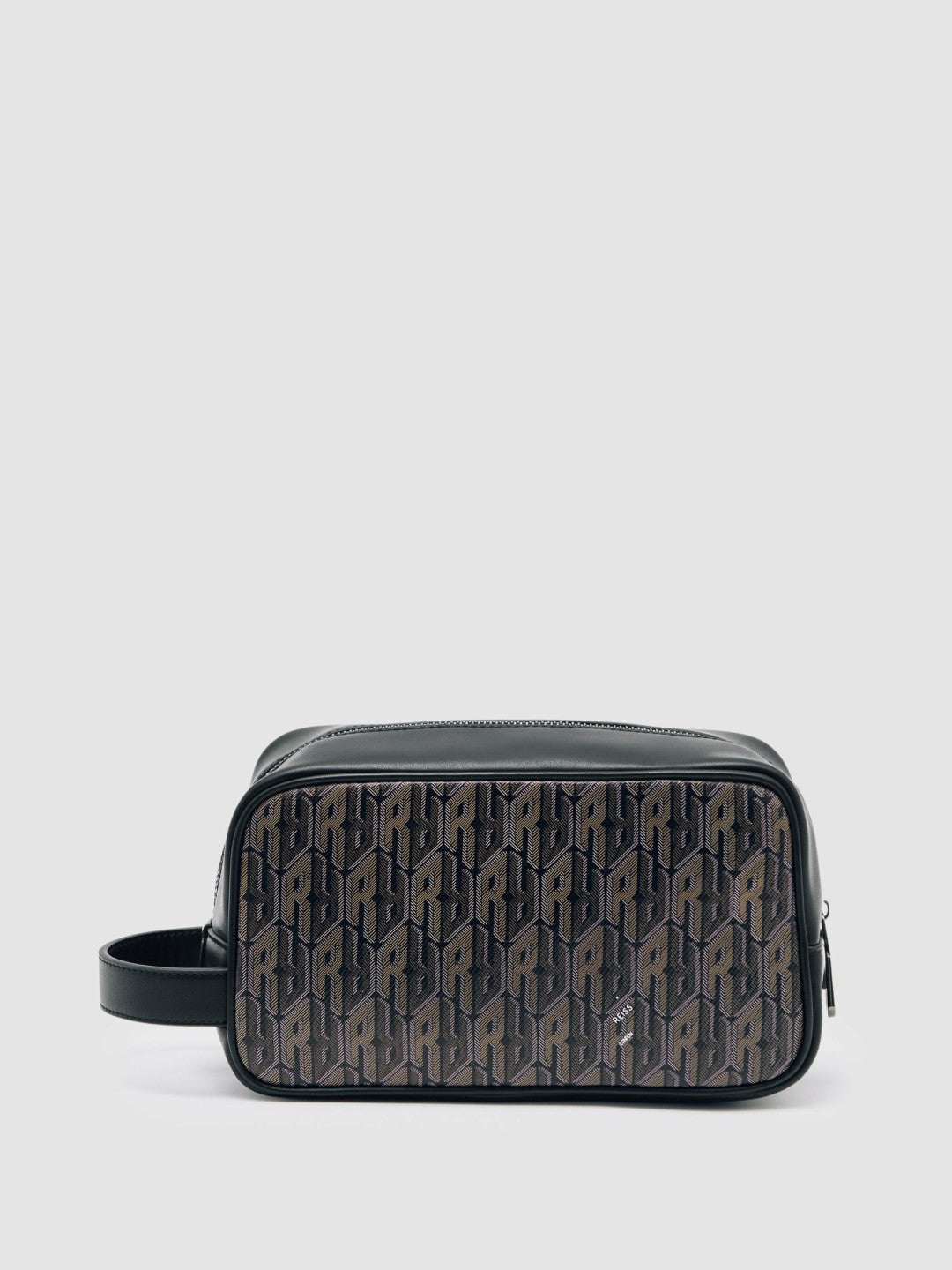 Coated Canvas Monogram Wash Bag Grey Multi | Mens