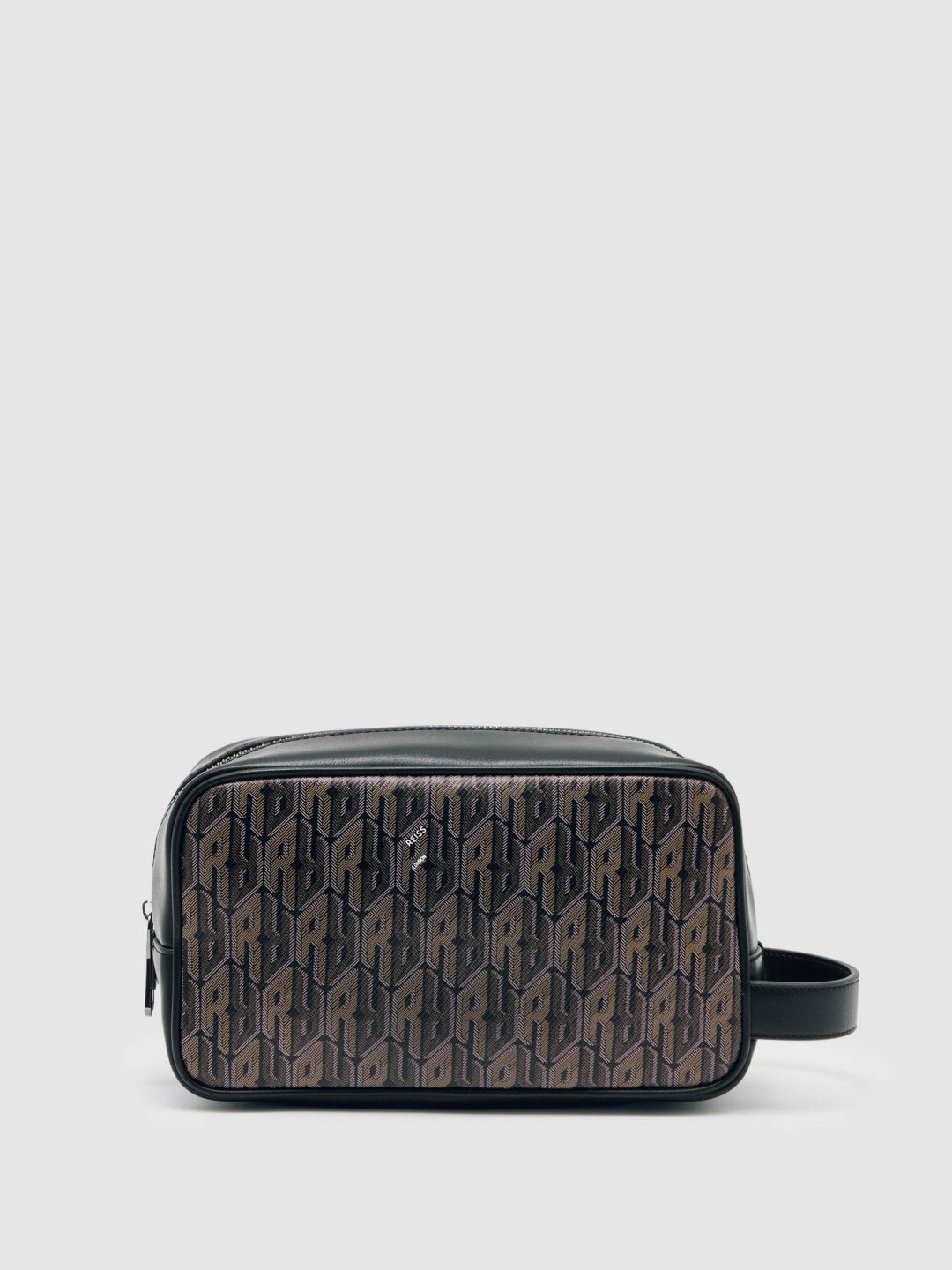 Coated Canvas Monogram Wash Bag Grey Multi | Mens