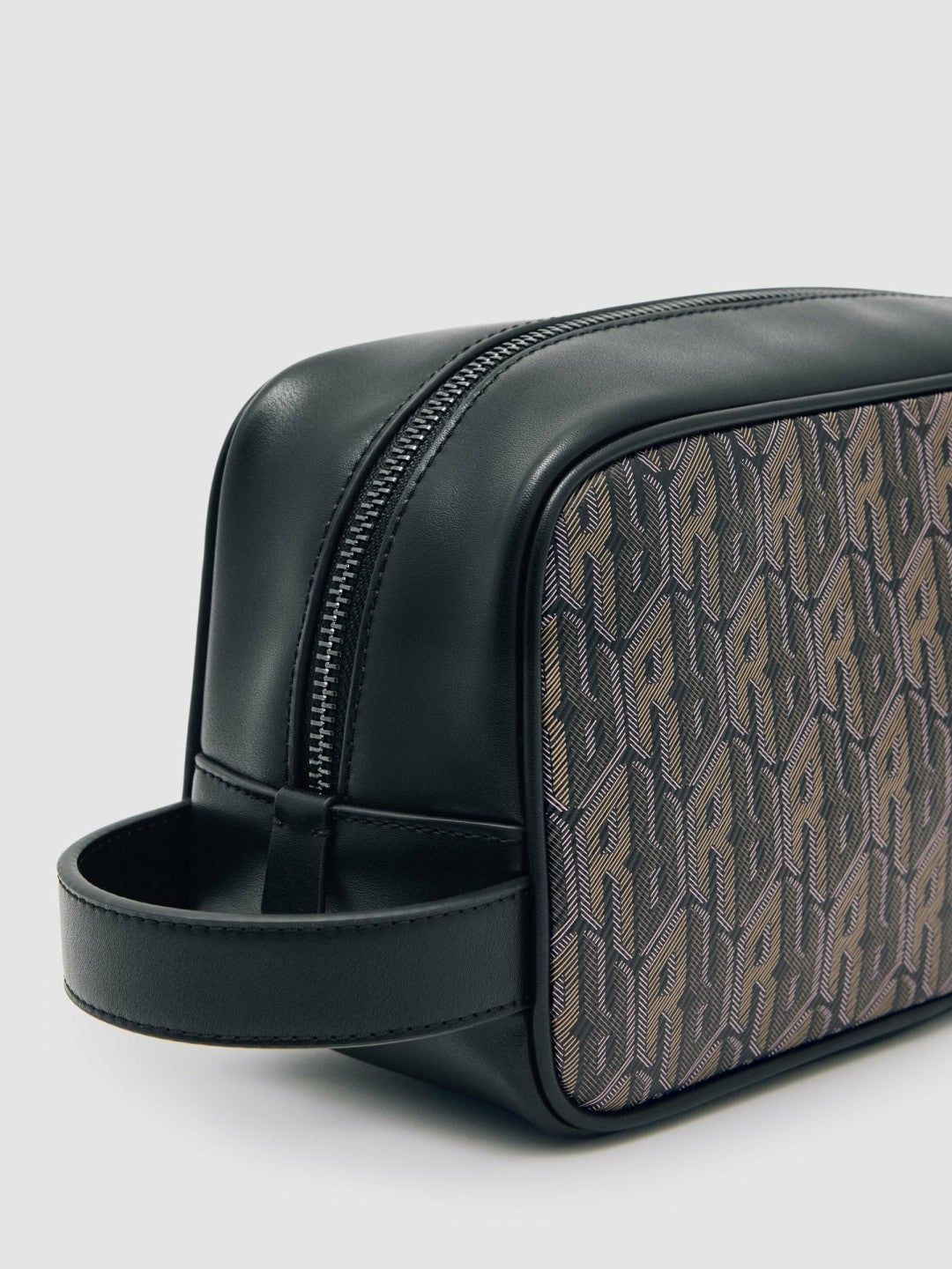 Coated Canvas Monogram Wash Bag Grey Multi | Mens