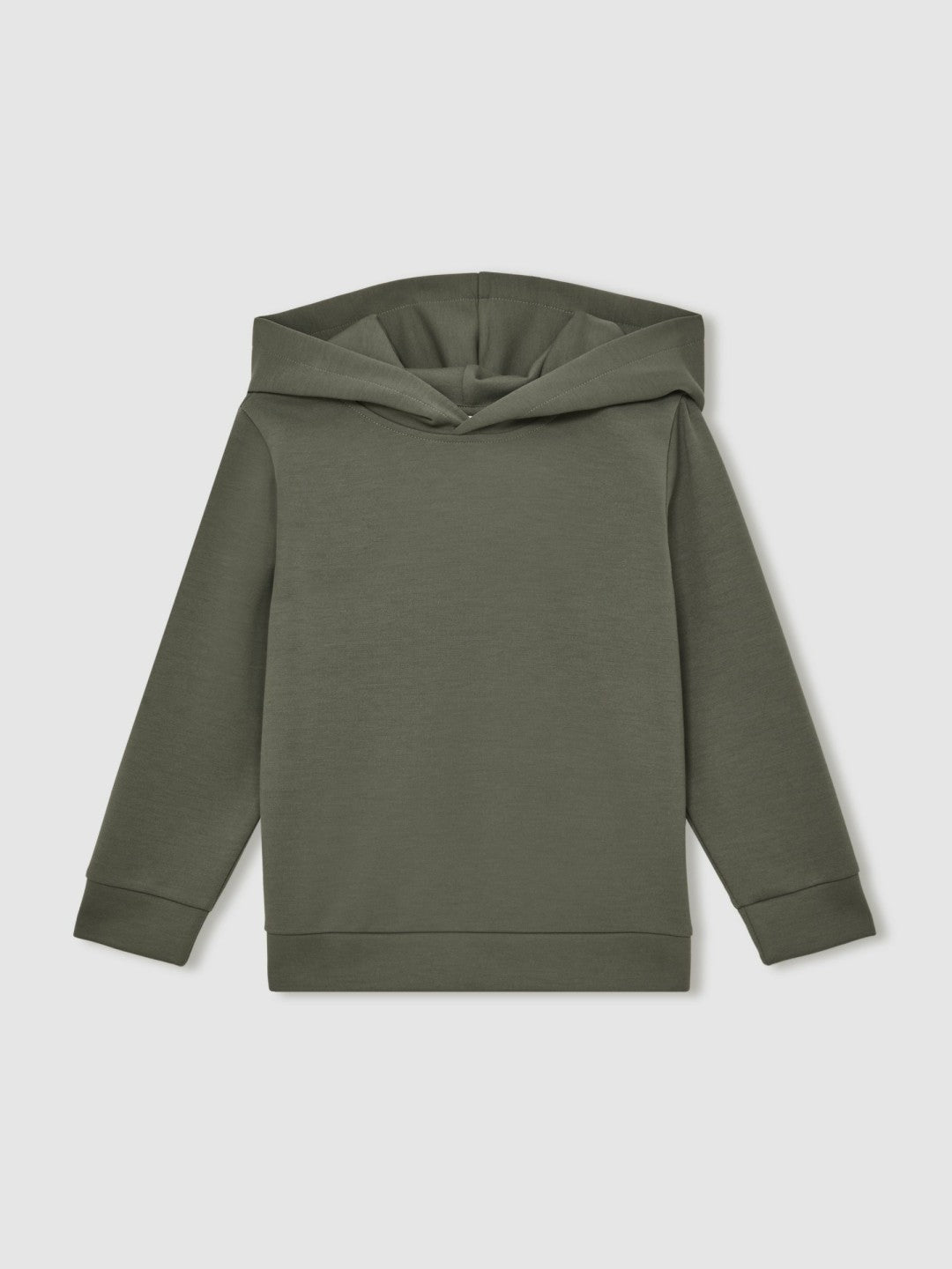 9-13 yrs Interlock Jersey Hoodie Dark Sage | Children