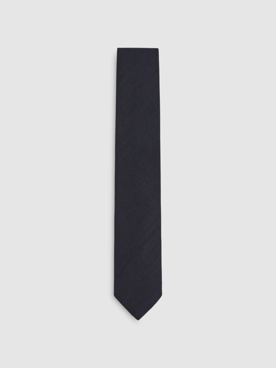 Silk Blend Textured Tie Navy | Mens
