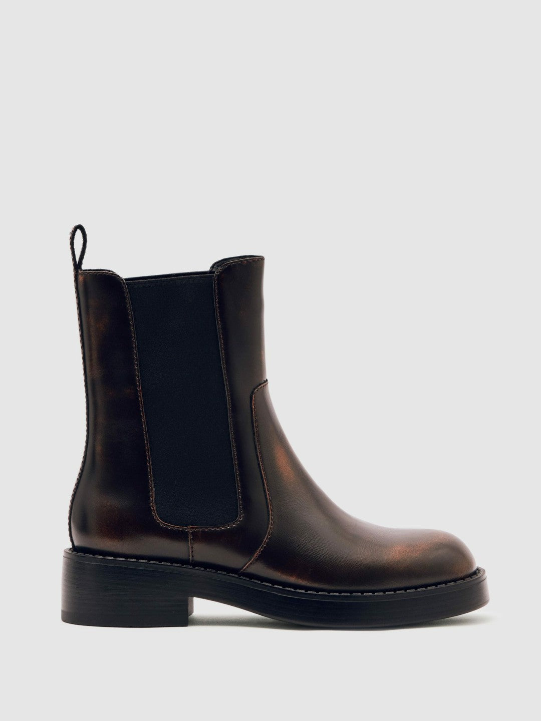 Leather Chelsea Boots Brown | Womens