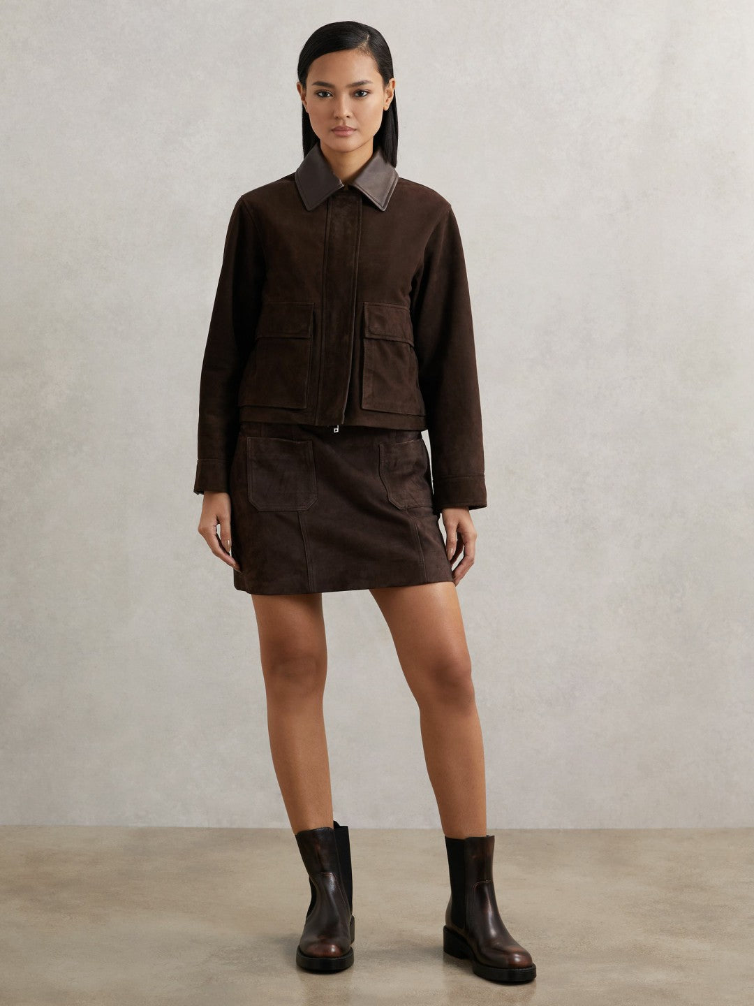 Leather Chelsea Boots Brown | Womens