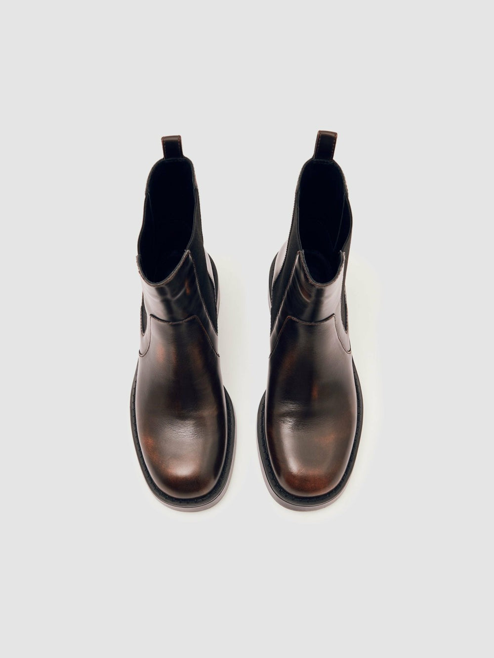 Leather Chelsea Boots Brown | Womens