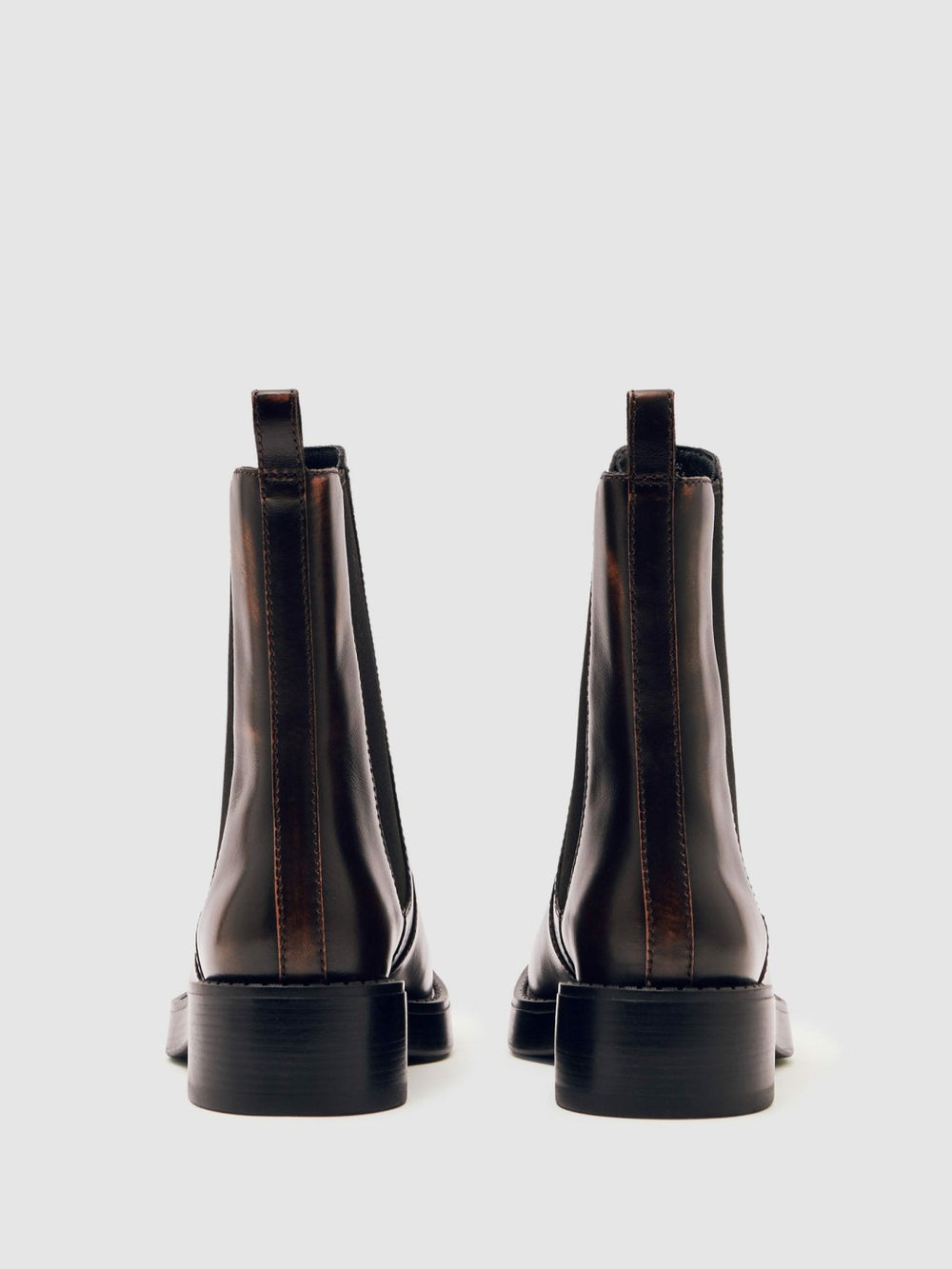 Leather Chelsea Boots Brown | Womens