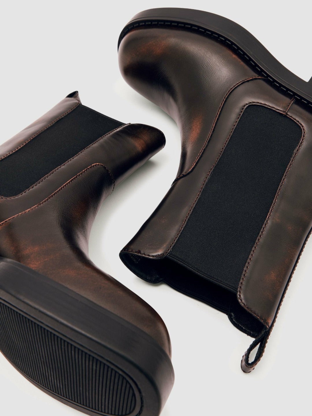 Leather Chelsea Boots Brown | Womens