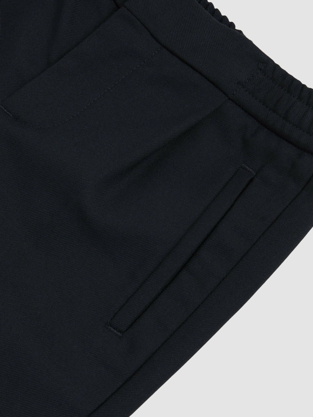3-9 yrs Relaxed-Fit Pleated Tapered Trousers Navy | Children