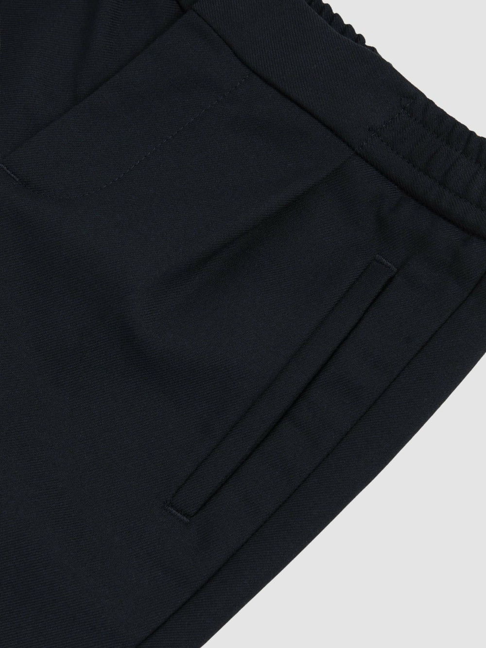 9-13 yrs Relaxed-Fit Pleated Tapered Trousers Navy | Children