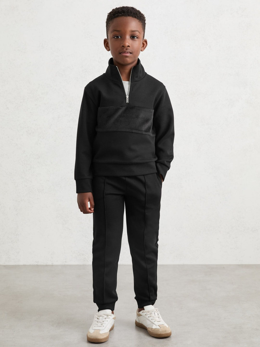9-13 yrs Interlock Drawstring Joggers Black | Children