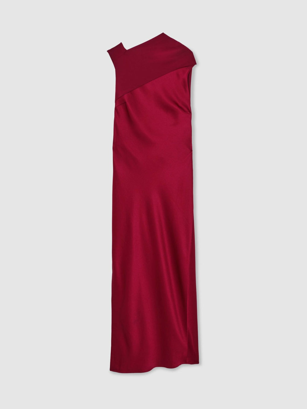 Petite Back Detail Midi Dress Red | Womens