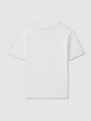 9-13 yrs Crew Neck T-Shirt White | Children