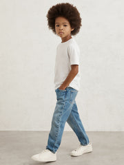 9-13 yrs Crew Neck T-Shirt White | Children