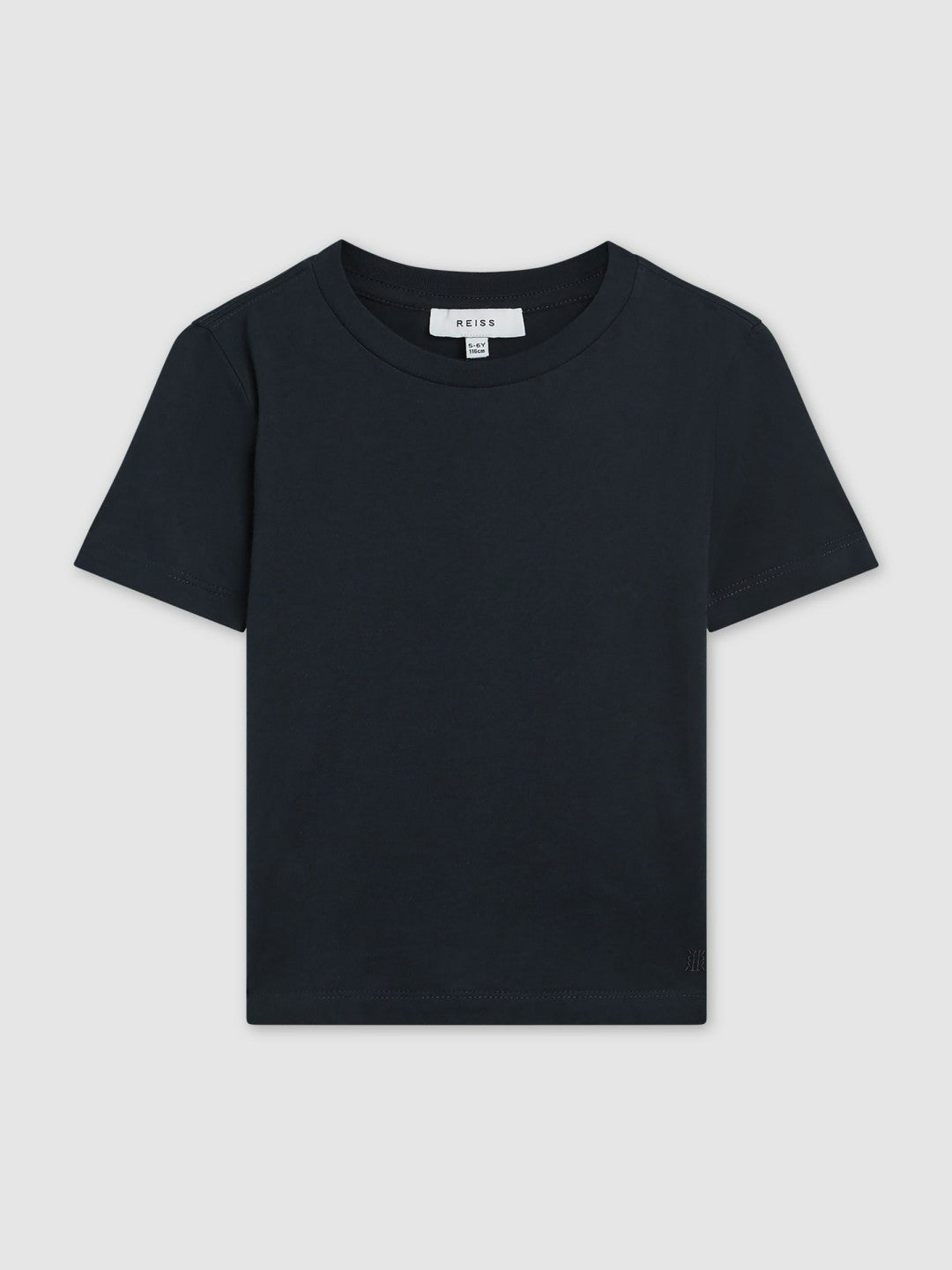 9-13 yrs Crew Neck T-Shirt Navy | Children