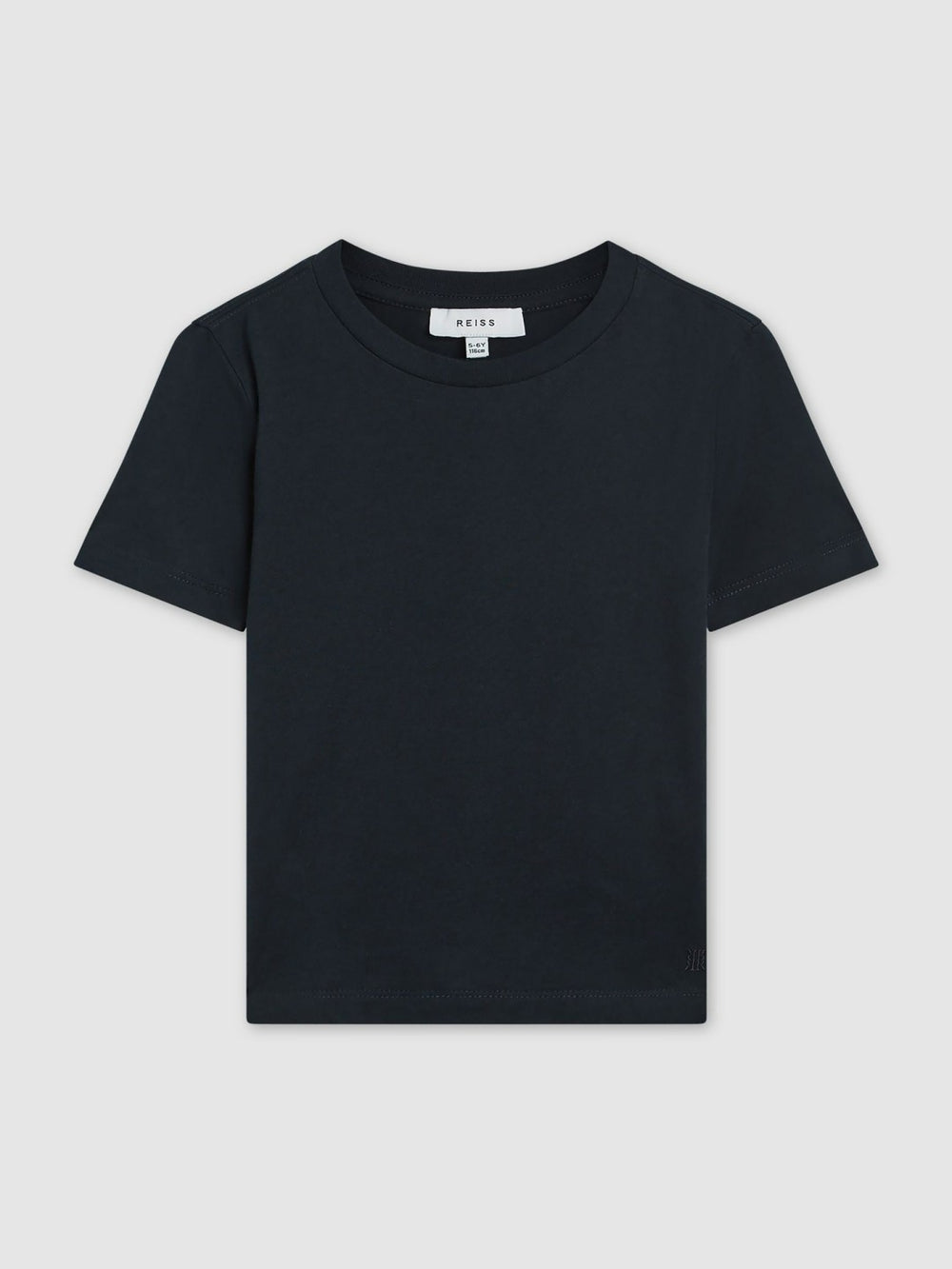 9-13 yrs Crew Neck T-Shirt Navy | Children