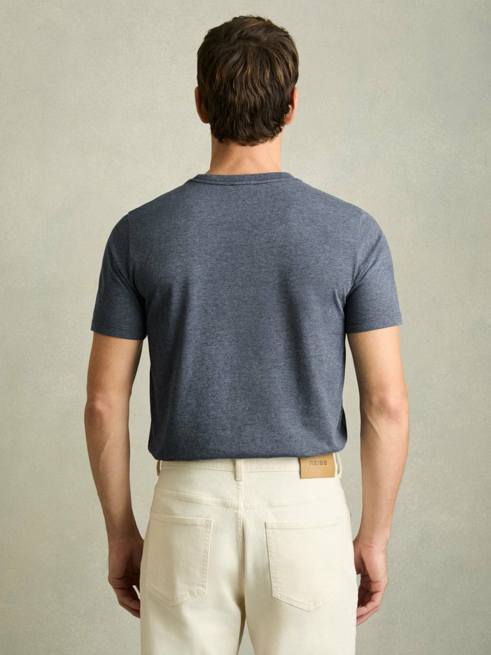 Cotton Crew Neck T-Shirt  | Mens