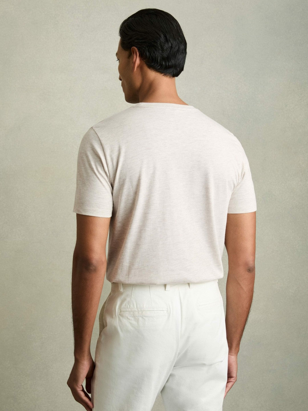 Cotton Crew Neck T-Shirt  | Mens