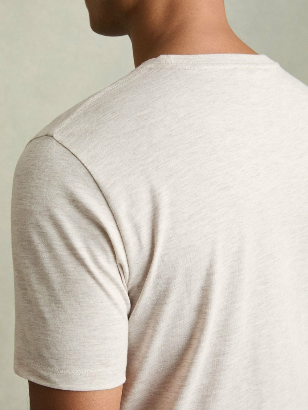 Cotton Crew Neck T-Shirt  | Mens