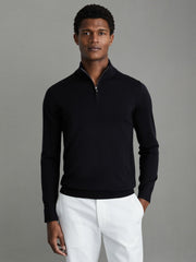 Pack of Two Merino Wool Jumpers Navy | Mens