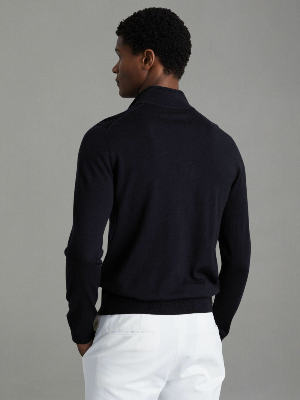 Pack of Two Merino Wool Jumpers Navy | Mens