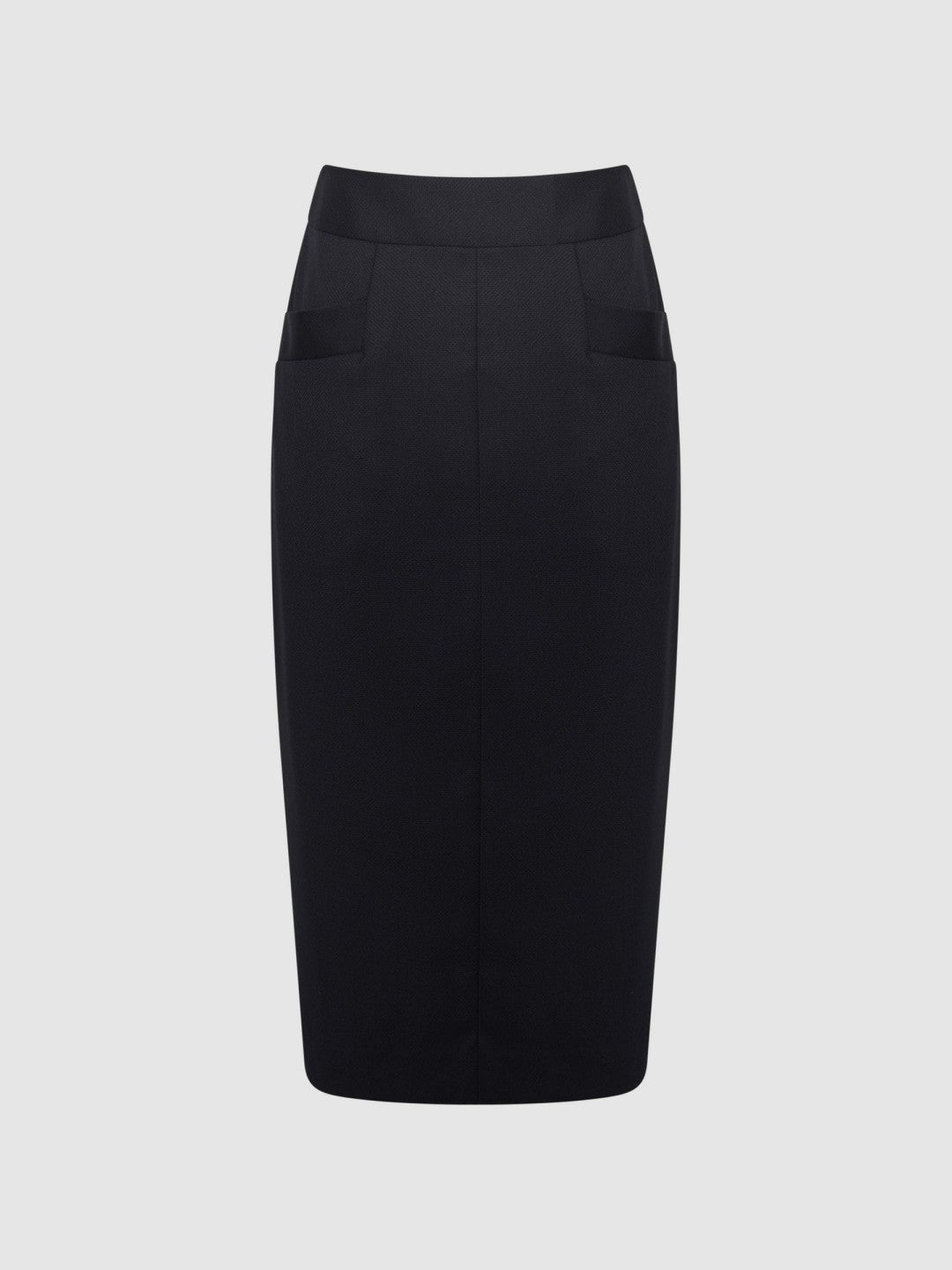 Tailored Pencil Skirt Navy | Womens