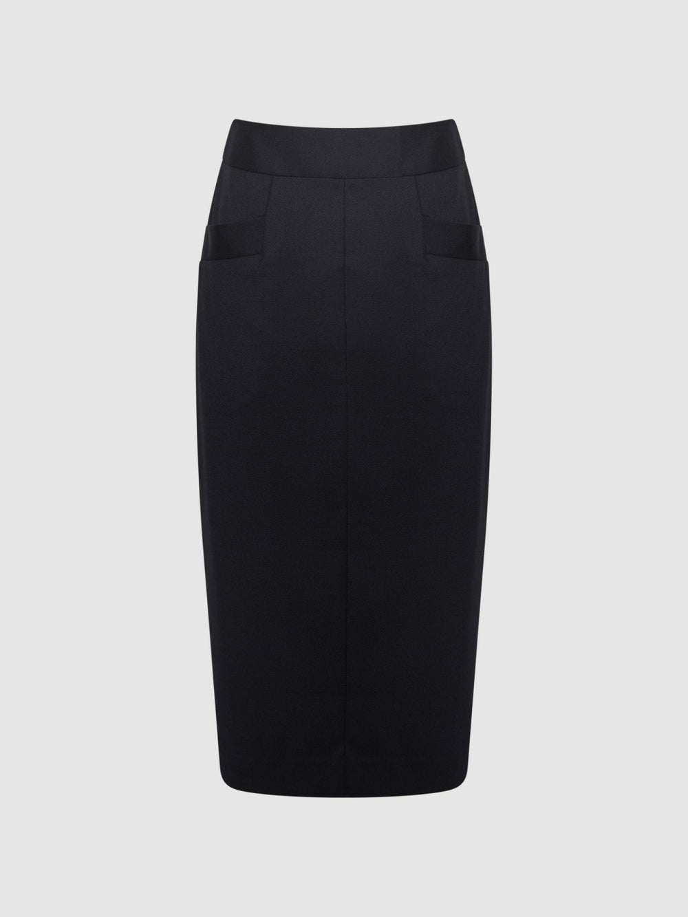 Tailored Pencil Skirt Navy | Womens