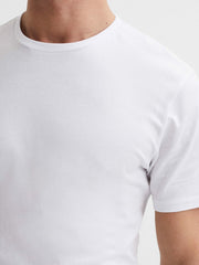 Three Pack Of Crew Neck T-shirts White | Mens