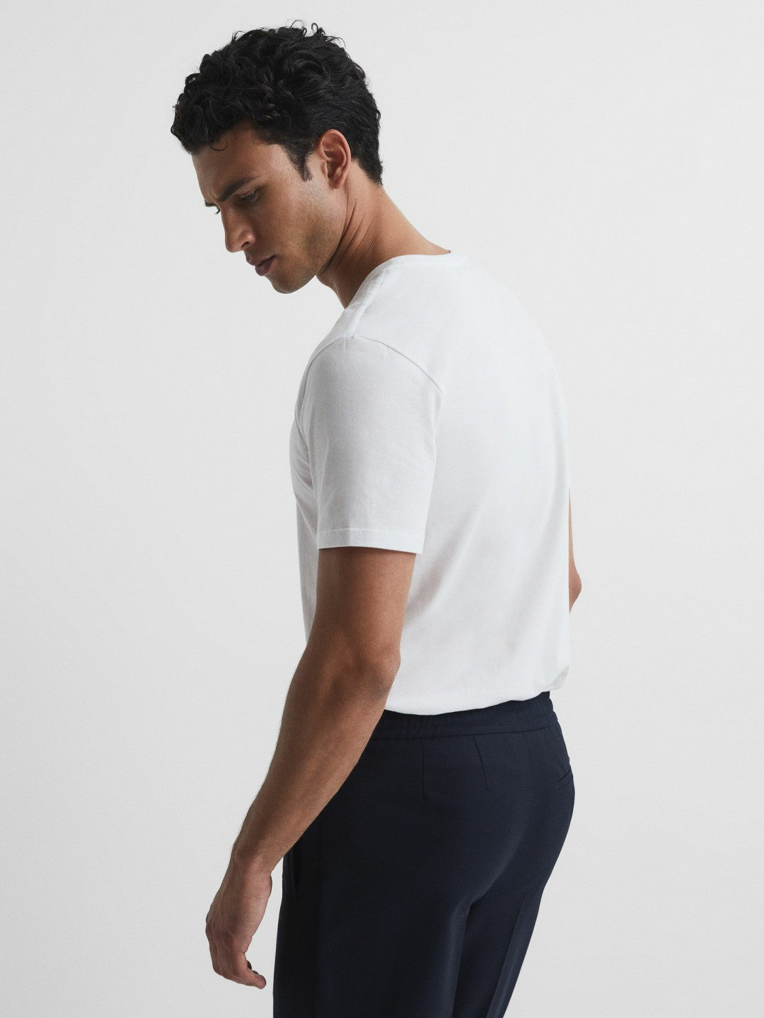 Three Pack Of Crew Neck T-shirts White | Mens