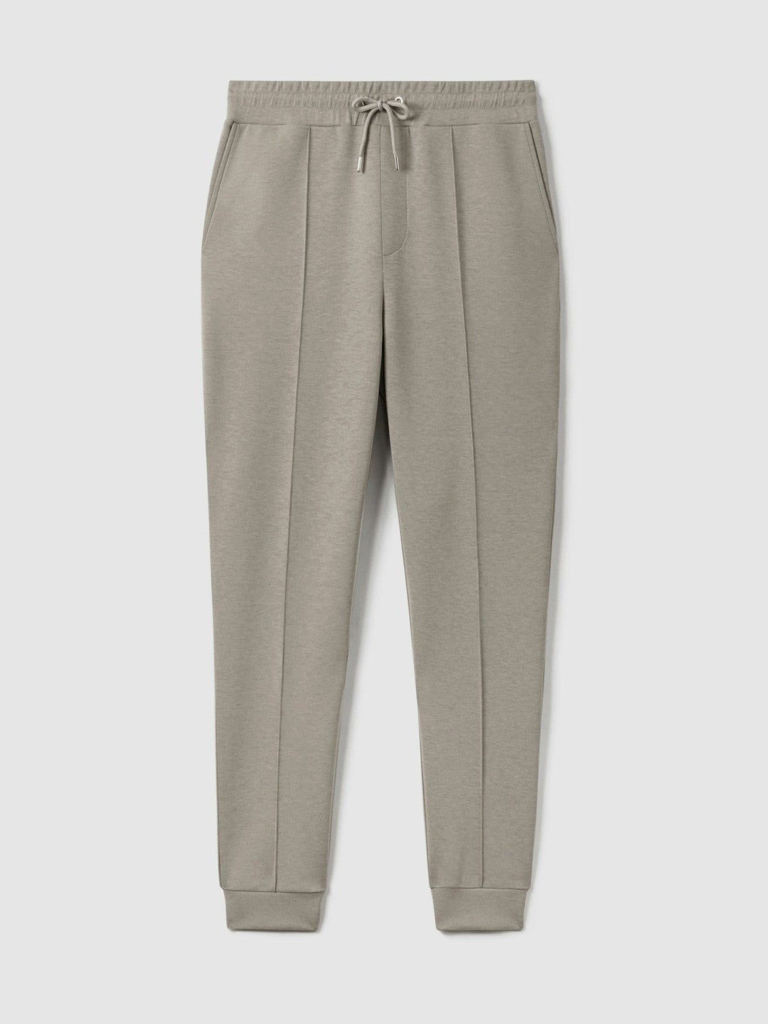 Drawstring Jersey Joggers Taupe | Mens