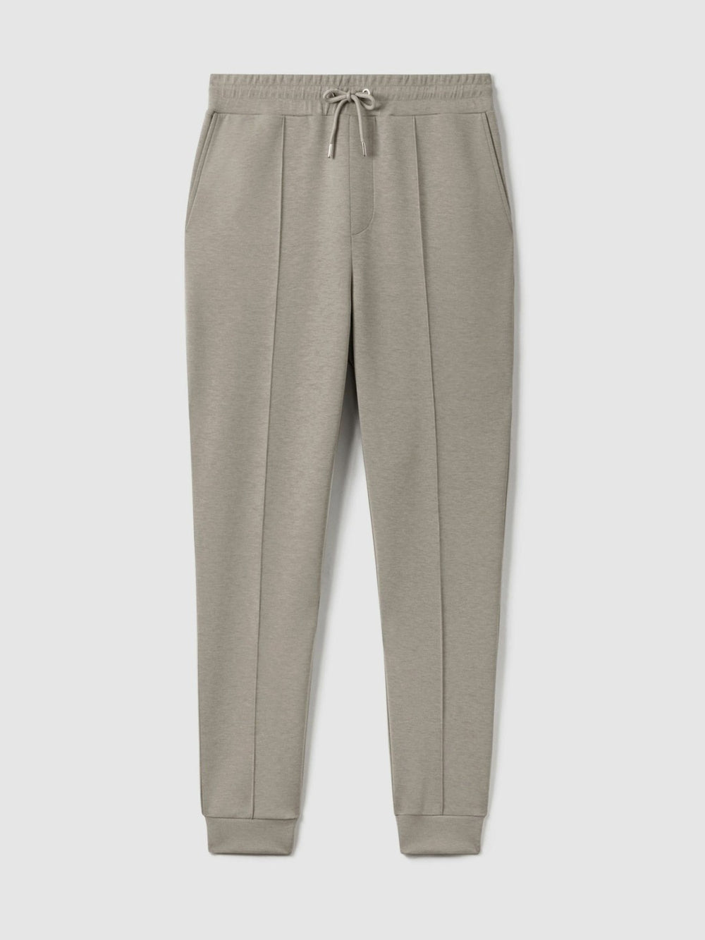 Drawstring Jersey Joggers Taupe | Mens