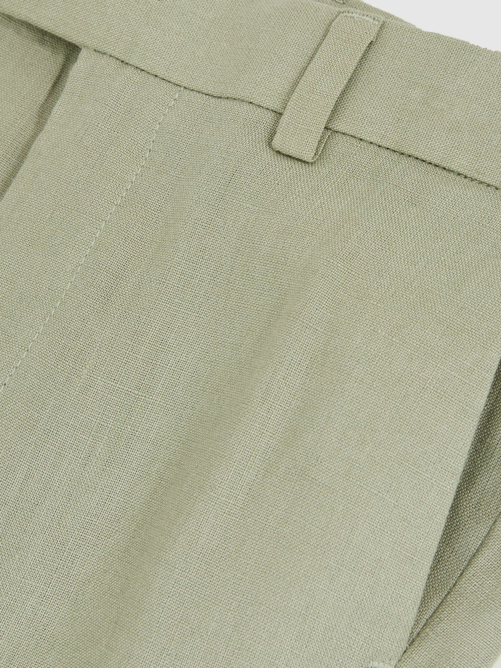 9-13 yrs Slim Fit Linen Adjustable Trousers Apple | Children