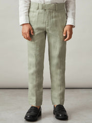 Linen Suit Shorts Apple | Children