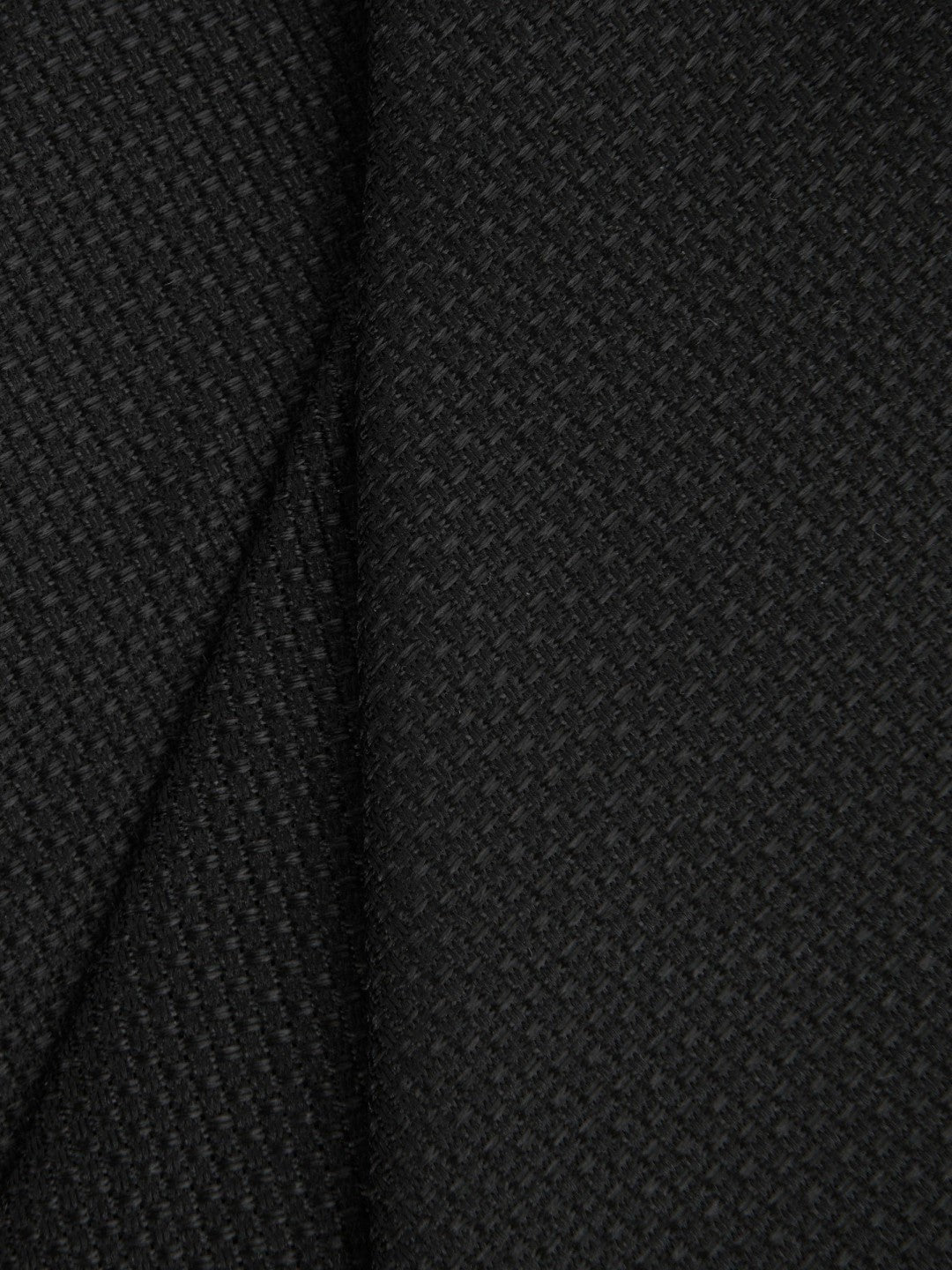 Textured Silk Blend Tie Black | Mens